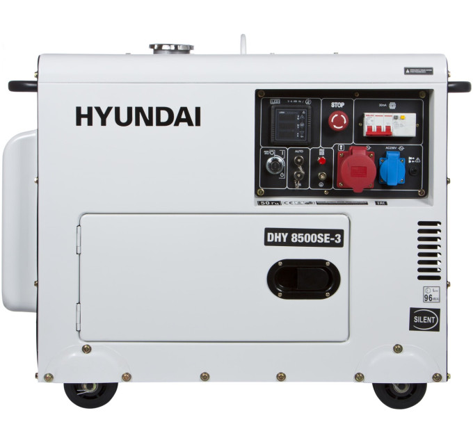Дизельний генератор Hyundai DHY 8500SE-3