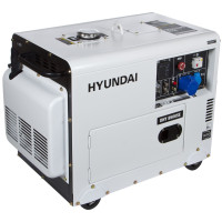 Дизельний генератор 7,2/6,5 кВт Hyundai DHY 8500SE, електрозапуск