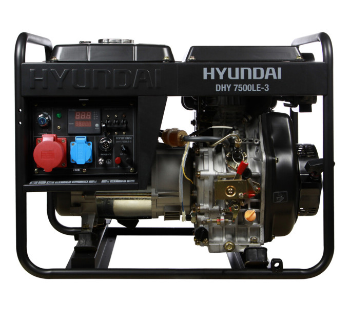 Дизельний генератор Hyundai DHY 7500LE-3