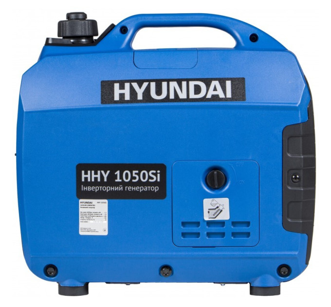 Інверторний генератор 1/1,2 кВт Hyundai HHY 1050Si, 4-тактний, ручний запуск