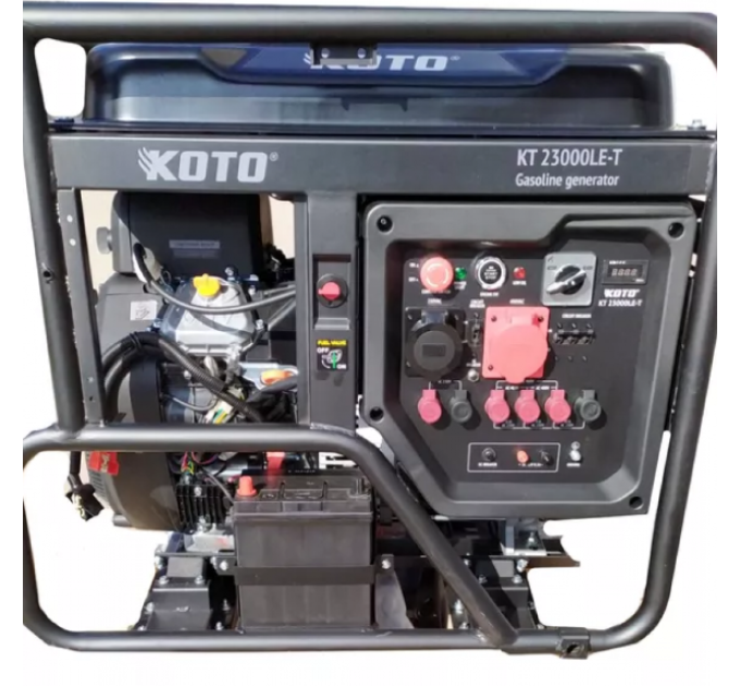 Генератор бензиновий 17/19 кВт КОТО KT 23000LE-T Hyundai