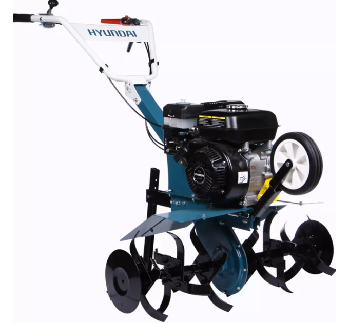 Культиватор бензиновий Hyundai T 850, 6,5 л.с, 80 см ширина обробки, 4-х тактний