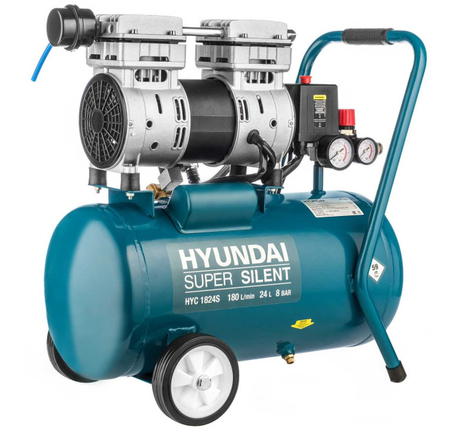 Безмасляний повітряний компресор HYC 1824S Hyundai