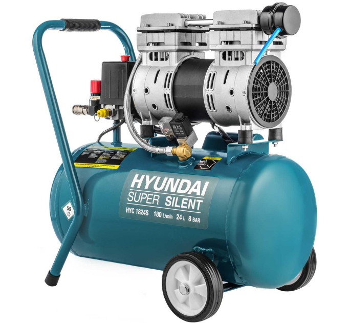 Безмасляний повітряний компресор HYC 1824S Hyundai