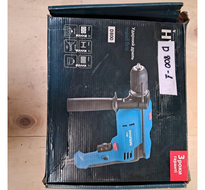 Дриль-шуруповерт D 800 Hyundai