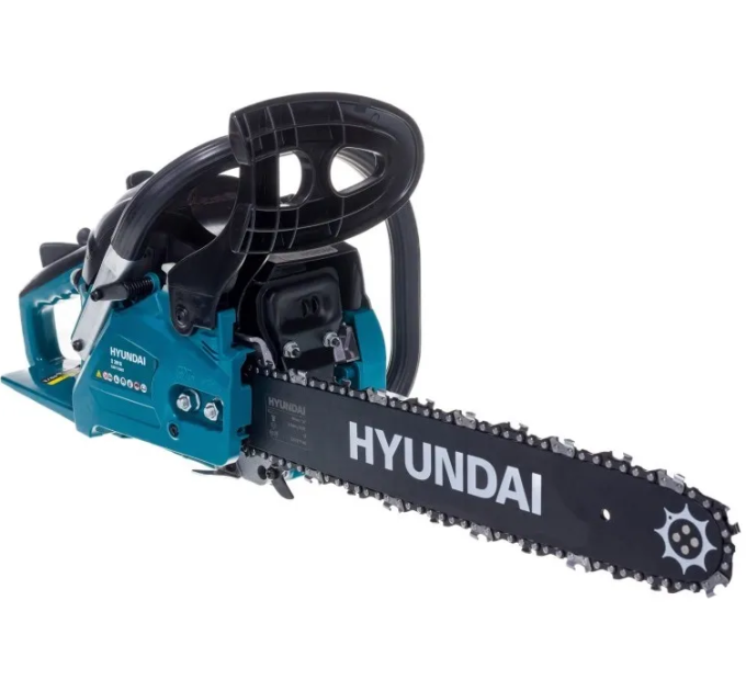 Ланцюгова бензопила Х 3916 Hyundai, 3,4 к.с., 50 см довжина шини, 5,1 кг