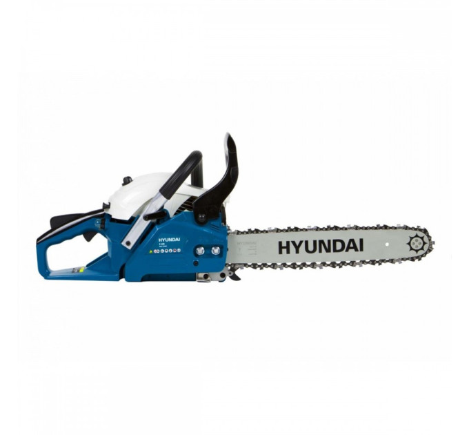 Ланцюгова бензопила X 420 Hyundai, 2,0 кВт/2,7 к.с., 40 см довжина шини, 6,5 кг