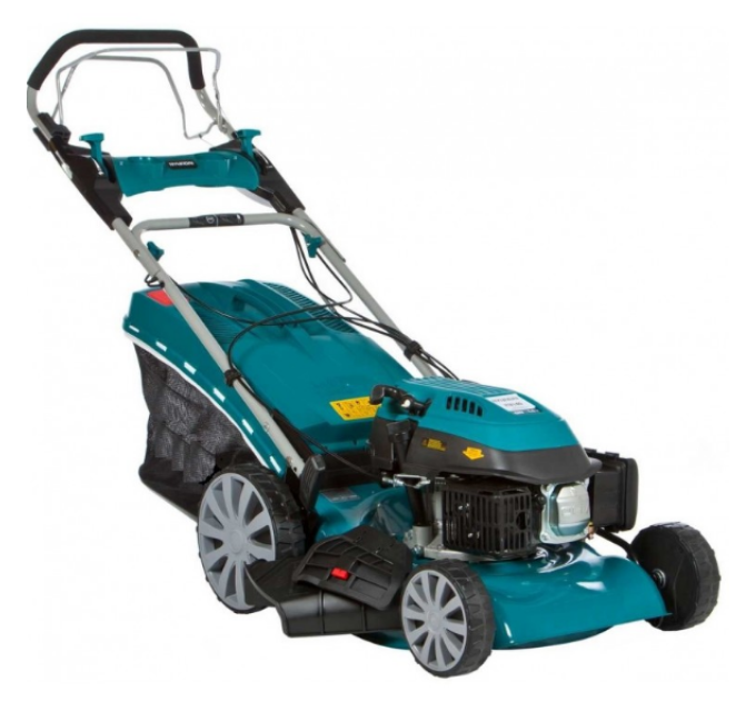 Газонокосарка бензинова HYUNDAI L 4610S, 2,6/3,5 к.с., 46 см ширина обробки, 25/75 мм висота зрізу