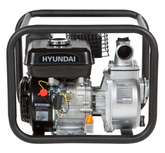 Мотопомпа бензинова HYUNDAI HY 53 для чистої води, 6,5 к.с., 30 м висота напору