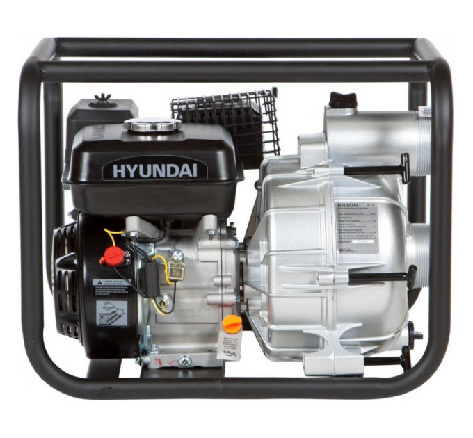 Мотопомпа бензинова HYUNDAI HYT 83 для забрудненої води, 6,5 к.с., 25 м висота напору